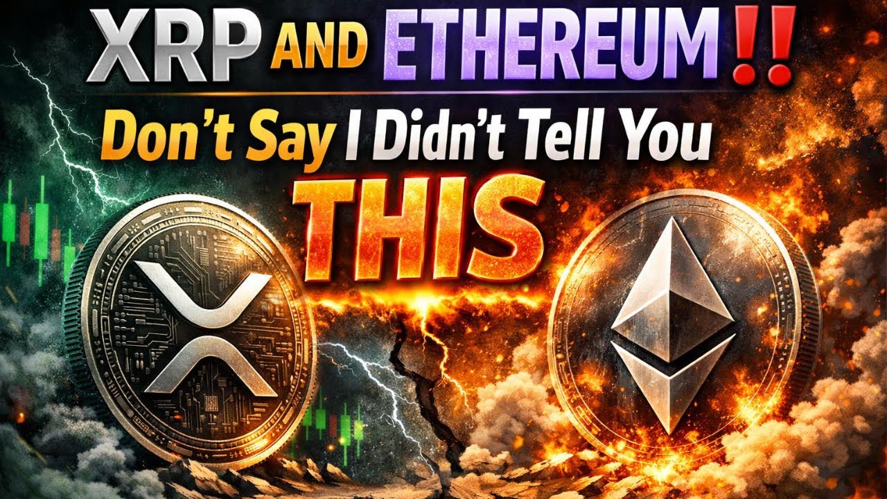 XRP и Ethereum ‼️ Не говорите, что я вам этого не говорил!