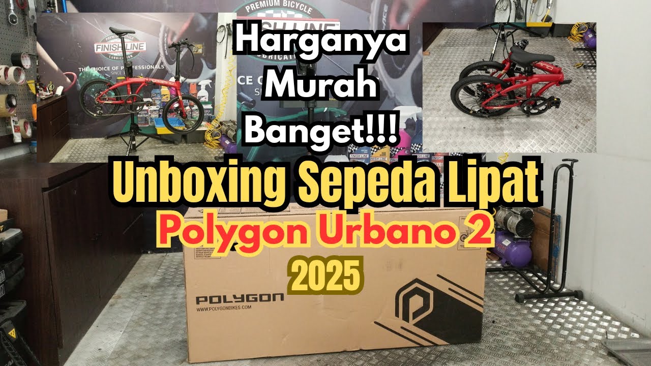 Unboxing Polygon Urbano 2 | Sepeda Lipat