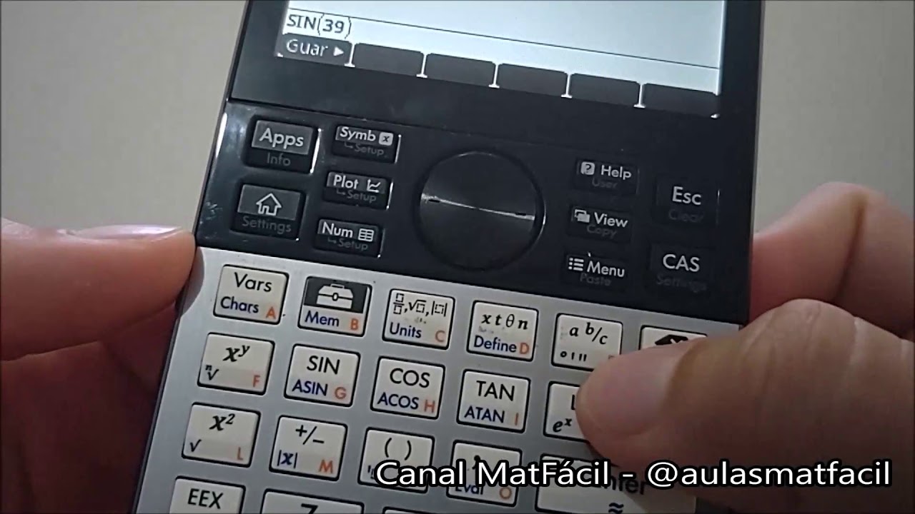HP Prime - Ângulos em Graus, Minutos e Segundos e convertendo para Decimal