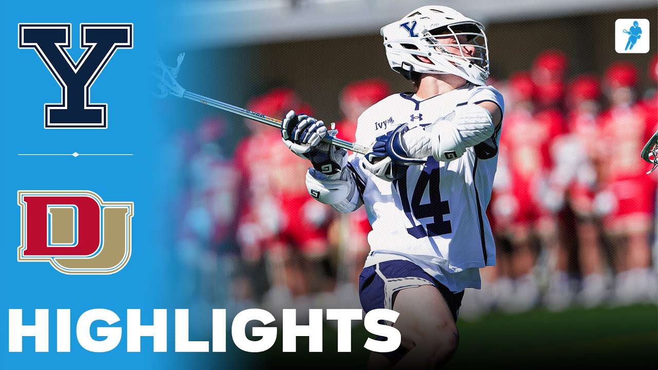 Yale vs Denver | NCAA College Lacrosse | Highlights - March 08, 2025