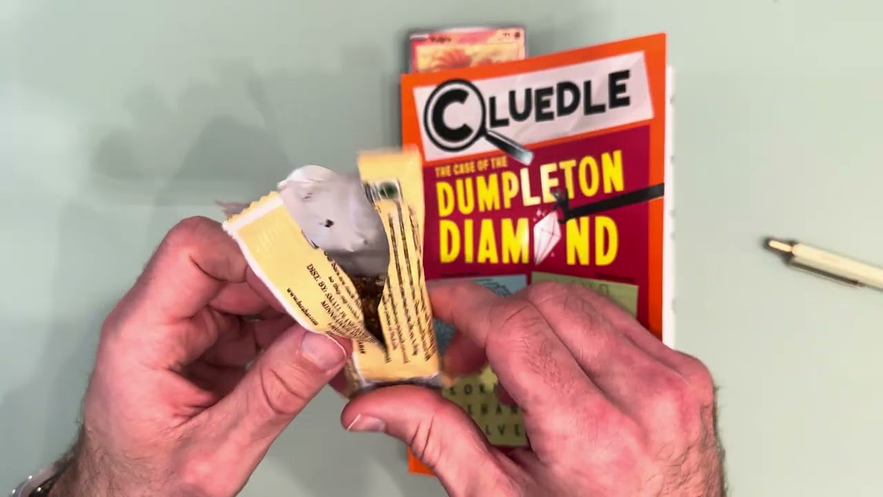 Puzzle Solving ASMR | Whispered Cluedle 🕵️ | Larabar Eating Sounds + Logic Puzzle Chill