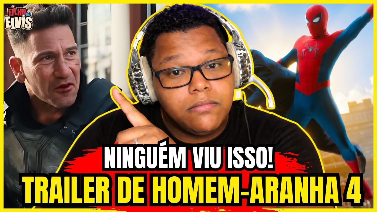 NADA DE JEAN GREY! SAIU O TRAILER DE HOMEM-ARANHA: UM NOVO DIA
