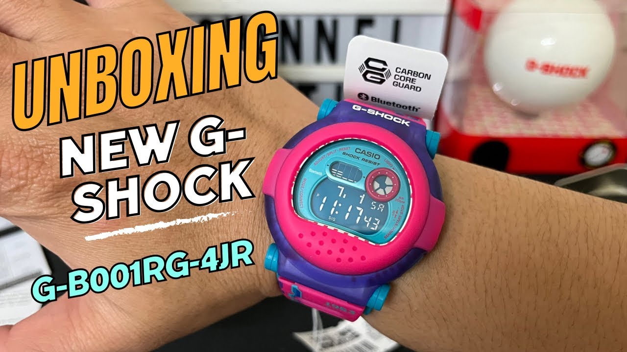 CASIO G-SHOCK GB001RG- 4JR | RETRO VIDEO GAME SERIES 2023 | UNBOXING | JAPAN SET #gshock