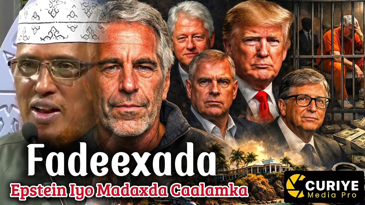 Sheekh Dirir oo ka hadlay sheekada Jeffrey Epstein ee Baraha Bulshadda Qabsatay  