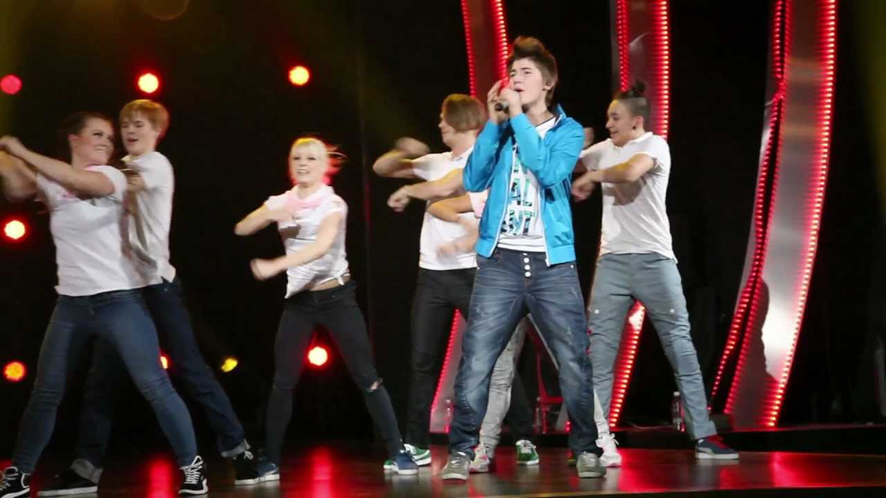 Robin Pop Show Hartwall Areenalla 1.12.2012 mukana Dancen tanssijat