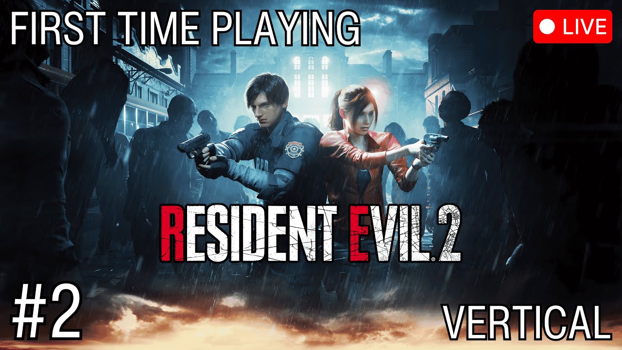 🔴 Resident Evil 2 Remake | First Time Playing | (Vertical) #Shorts