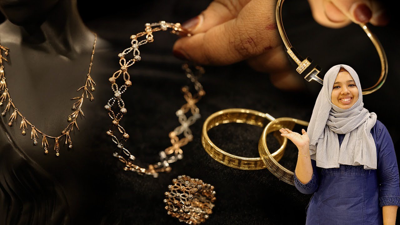 18K Variety collections 880 mg Chain, 2 & 3 Gm Band 2 Gm necklace H.chain 1 Gm Stud etc