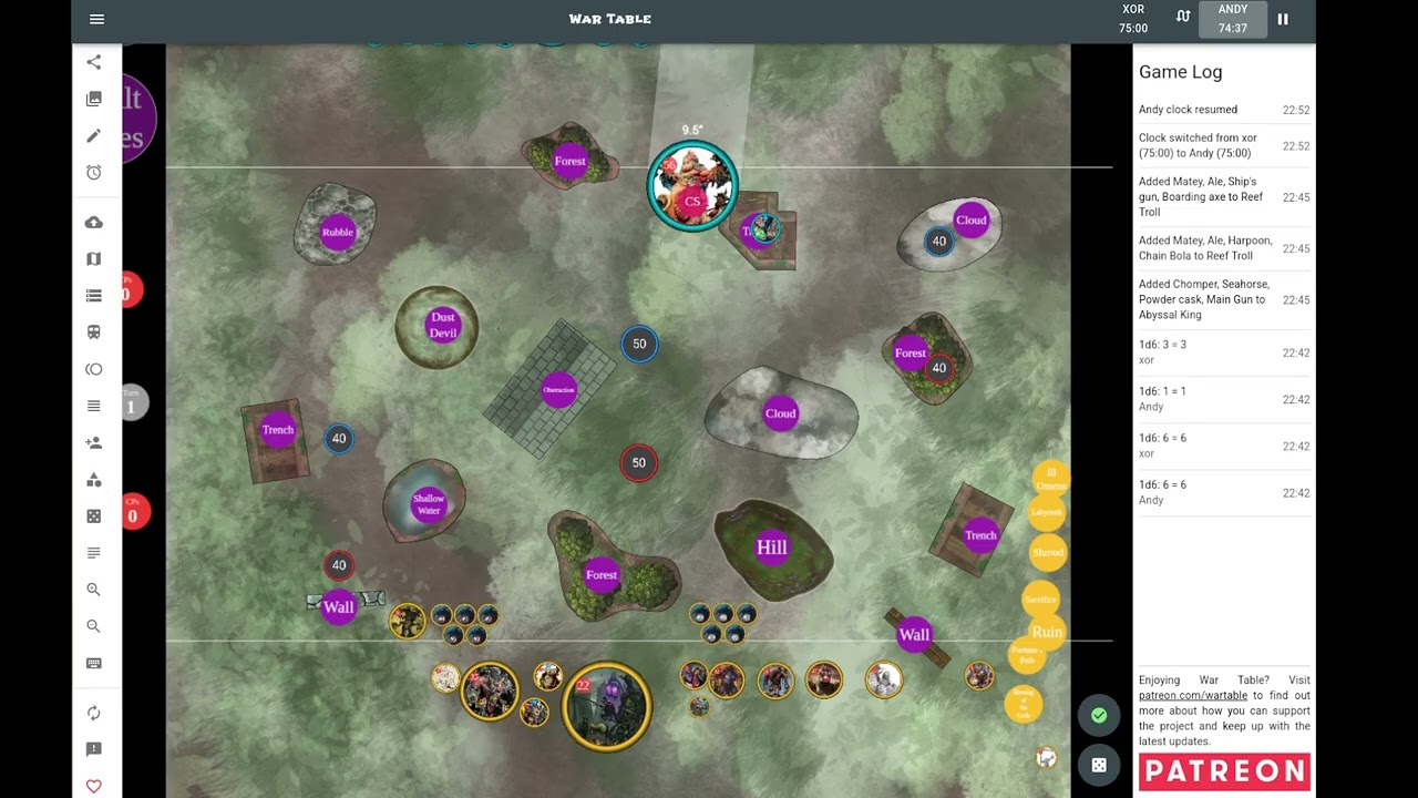 Warmachine MK4 2026-03-04 xor [Heretic] vs Andy [Firequill]