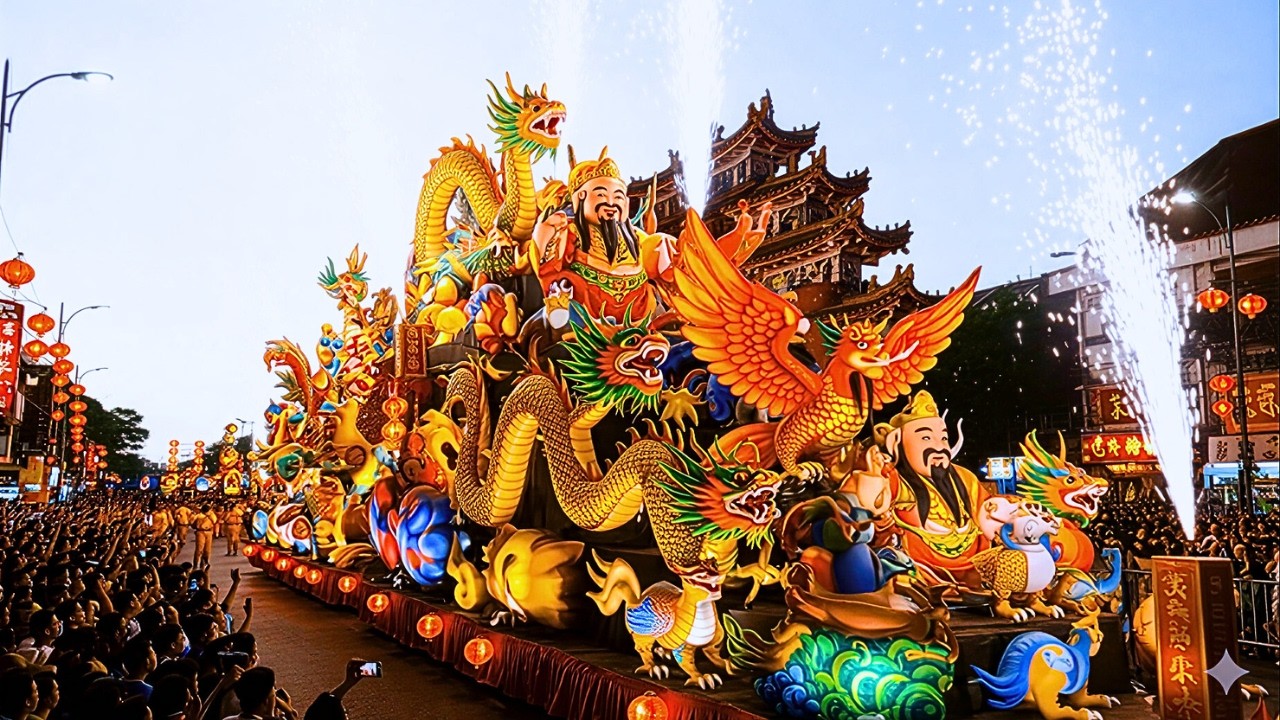 Bangkok Chinatown CNY Parade 2026 Highlights Fire Breathing Dragon, Explosions & Yaowarat Madness 4K