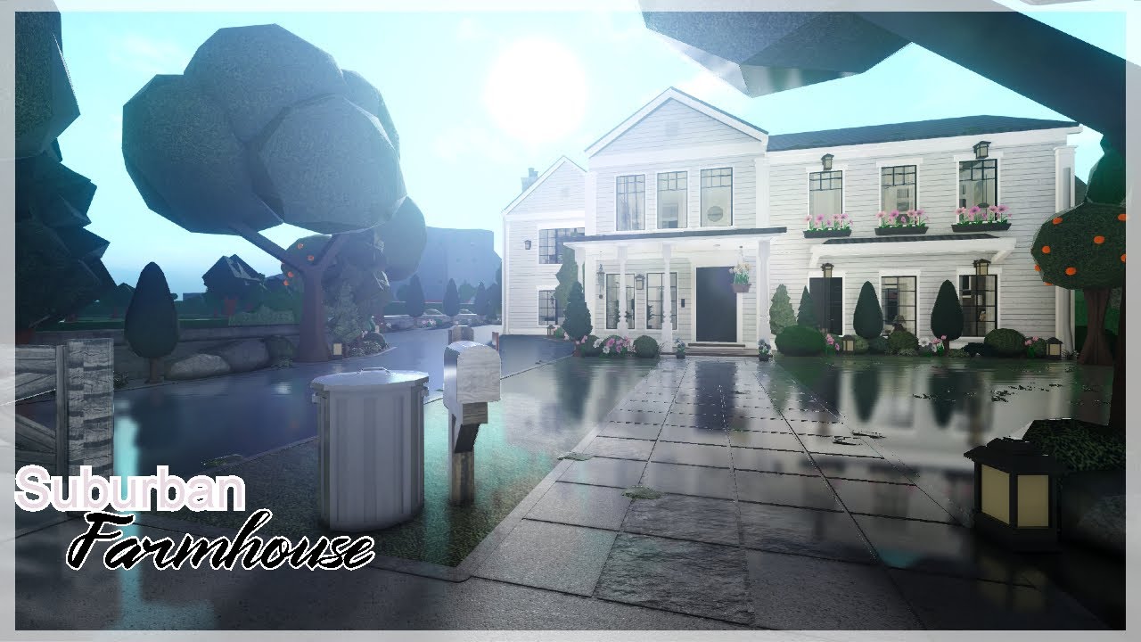 ✧ Bloxburg: Suburban Farmhouse | Roleplay Home Tour ✧