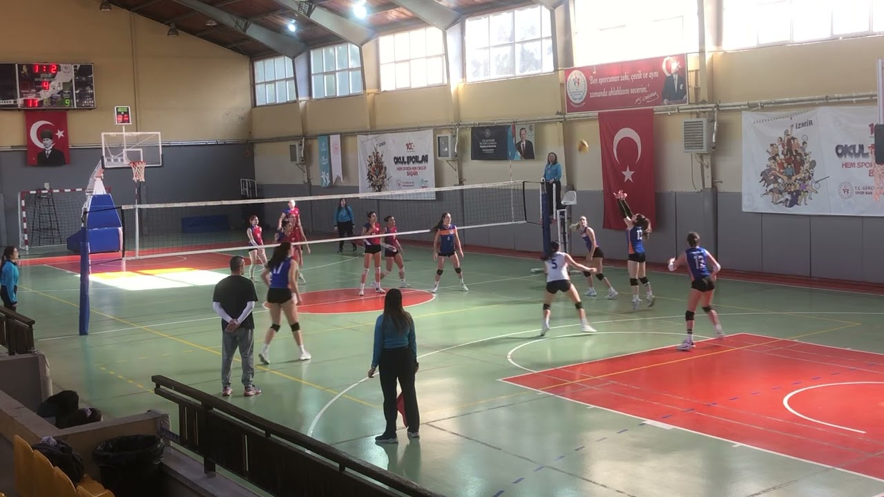Okyanus Koleji - Düşünür Koleji 4.set Okul Sporları İzmir 27.11.2024