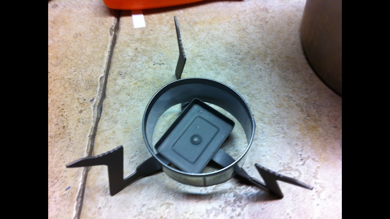 Focussing Ring for an Esbit Folding Ti Stove DIY  Project by FLAT CAT GEAR