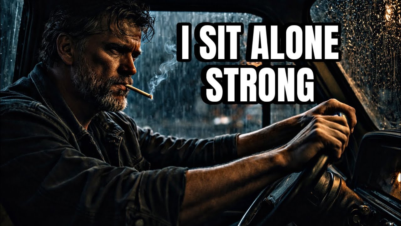 I SIT ALONE STRONG (Official ) | Powerful Motivation for Loners & Hustlers