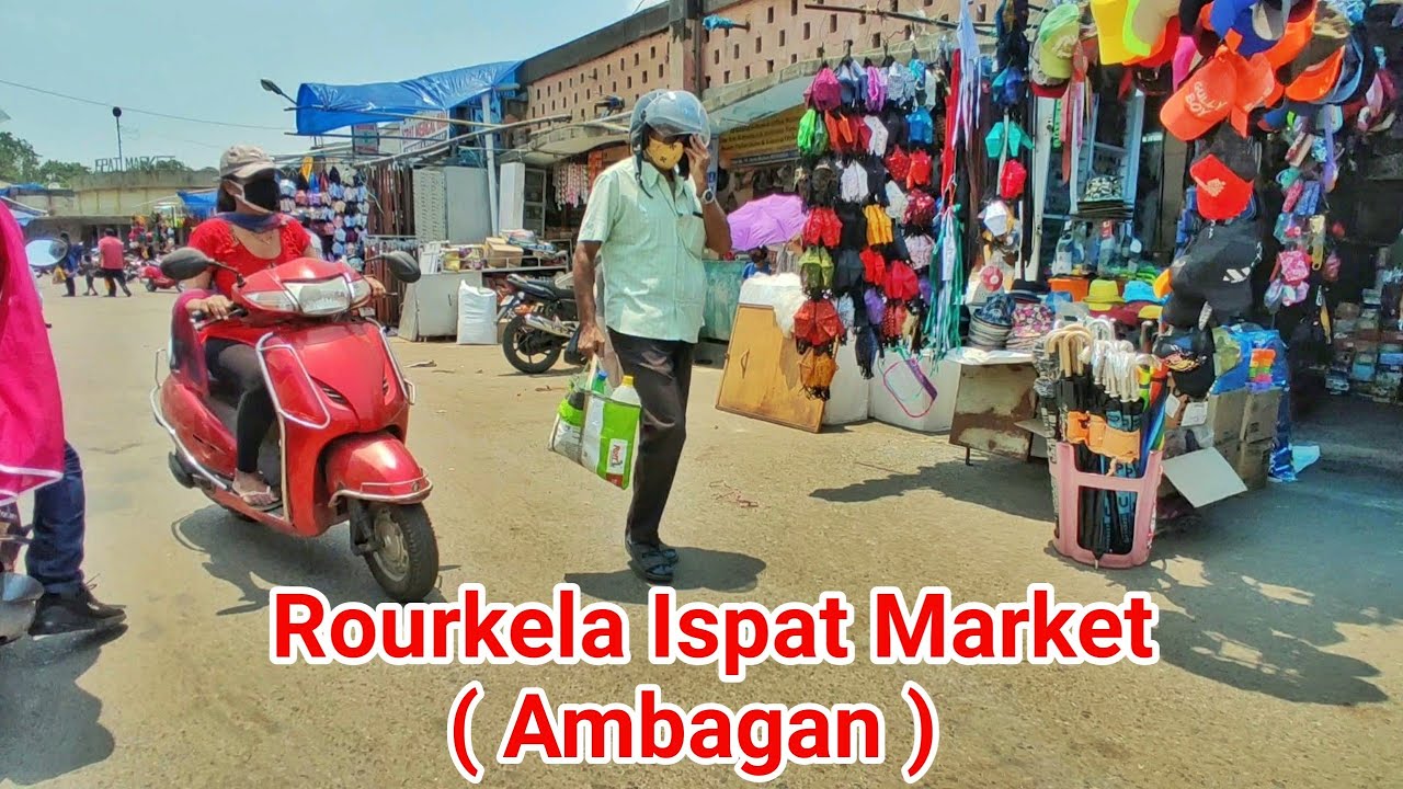 Ispat Market Rourkela | ambagan market | rourkela city | odia vlogger #rourkela