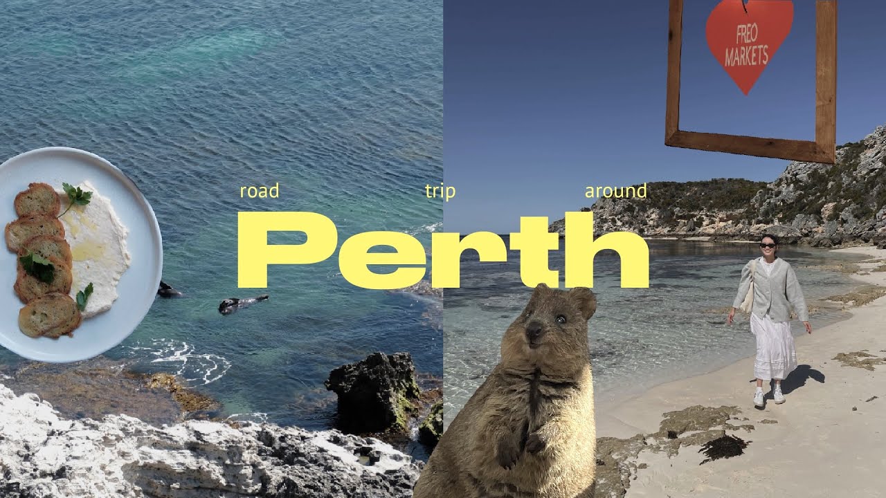 Perth Vlog | Sunshine, beach, quokkas 🥺 + more! 🚗