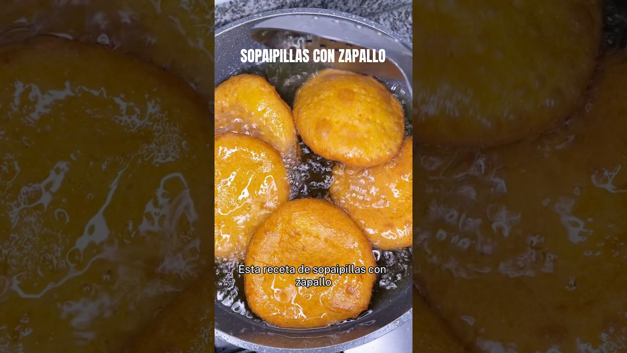 Sopaipillas con zapallo #recetas #recetasfaciles #recetaschilenas #sopaipillas