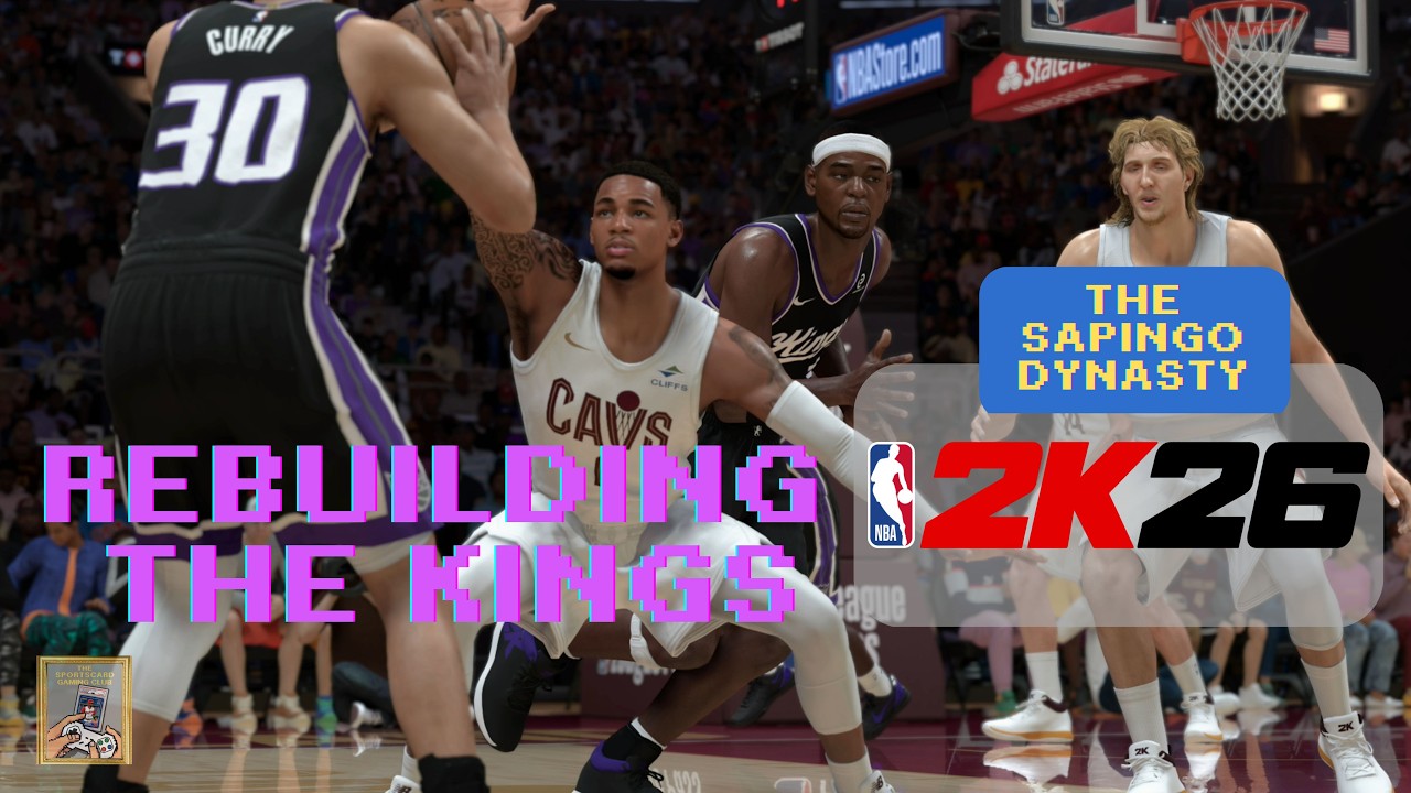 Sapingo Dynasty NBA 2K26!! We rebuilding the Sacramento Kings! #gaming #sports #nba2k26 #livestream