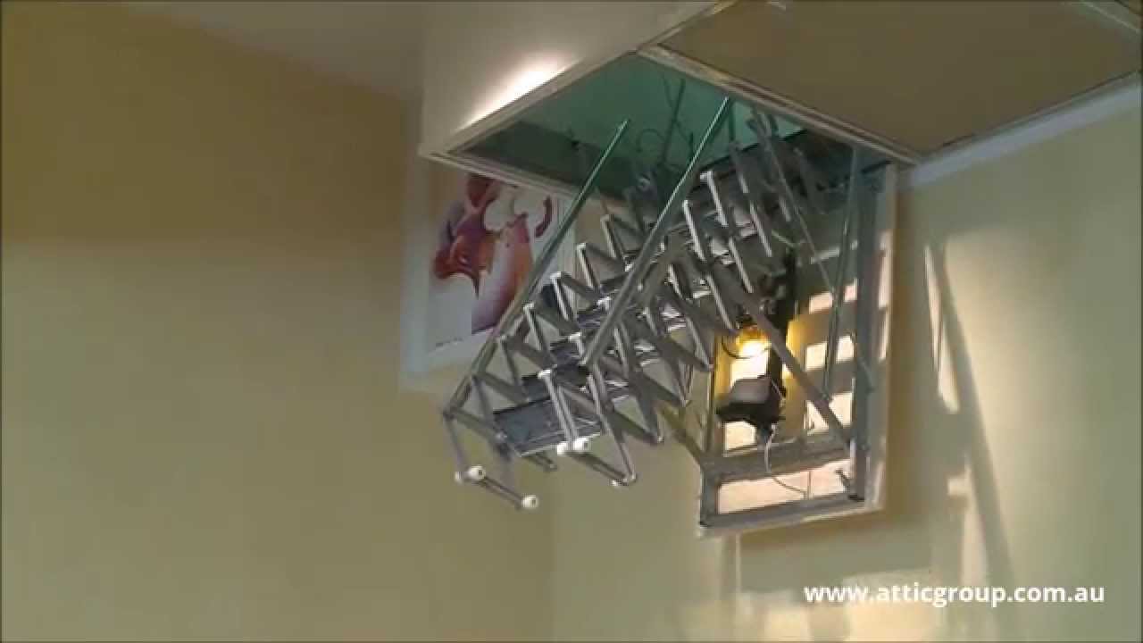 Fantozzi Electric Attic Ladder - Attic Group