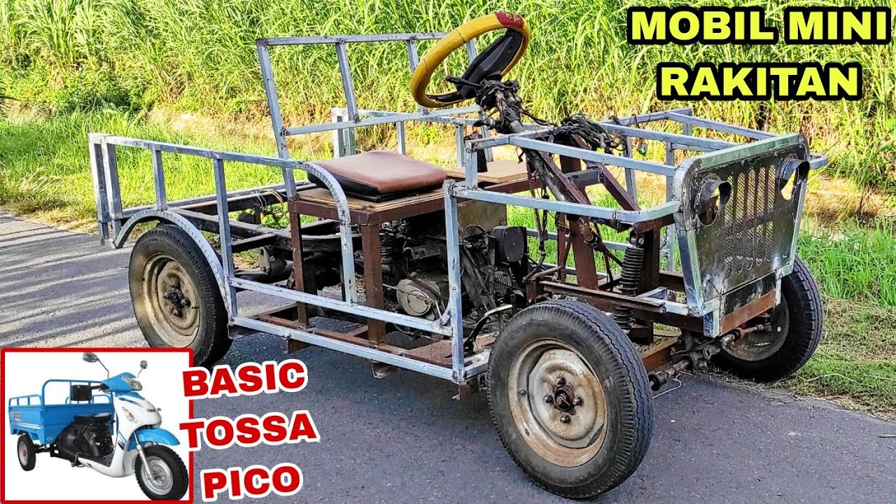REVIEW MOBIL MINI RAKITAN SENDIRI // LANGSUNG TEST DRIVE KELILING KAMPUNG