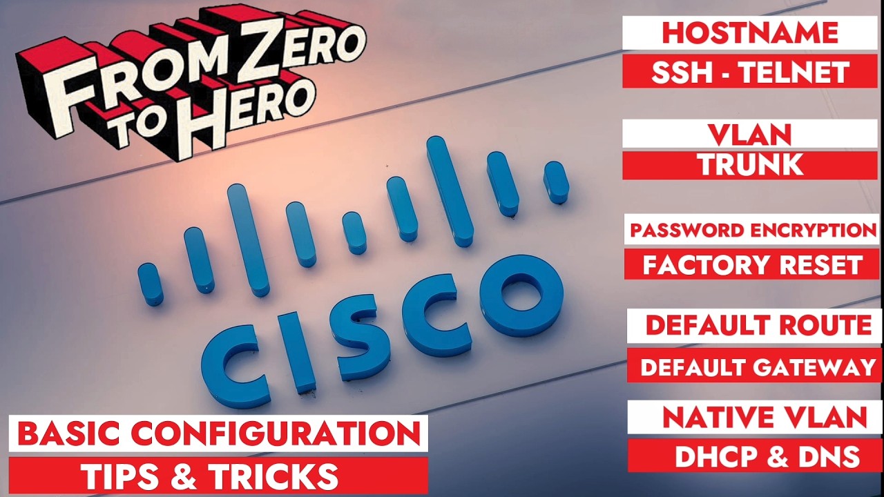How to Configure Cisco Switch Step by Step | Cisco Switch Basic Configuration for Beginners (Part 1)