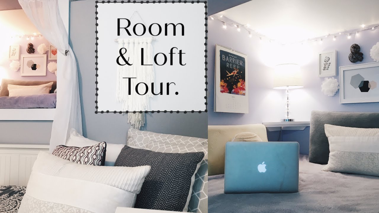 ROOM & LOFT TOUR: A look inside my bedroom