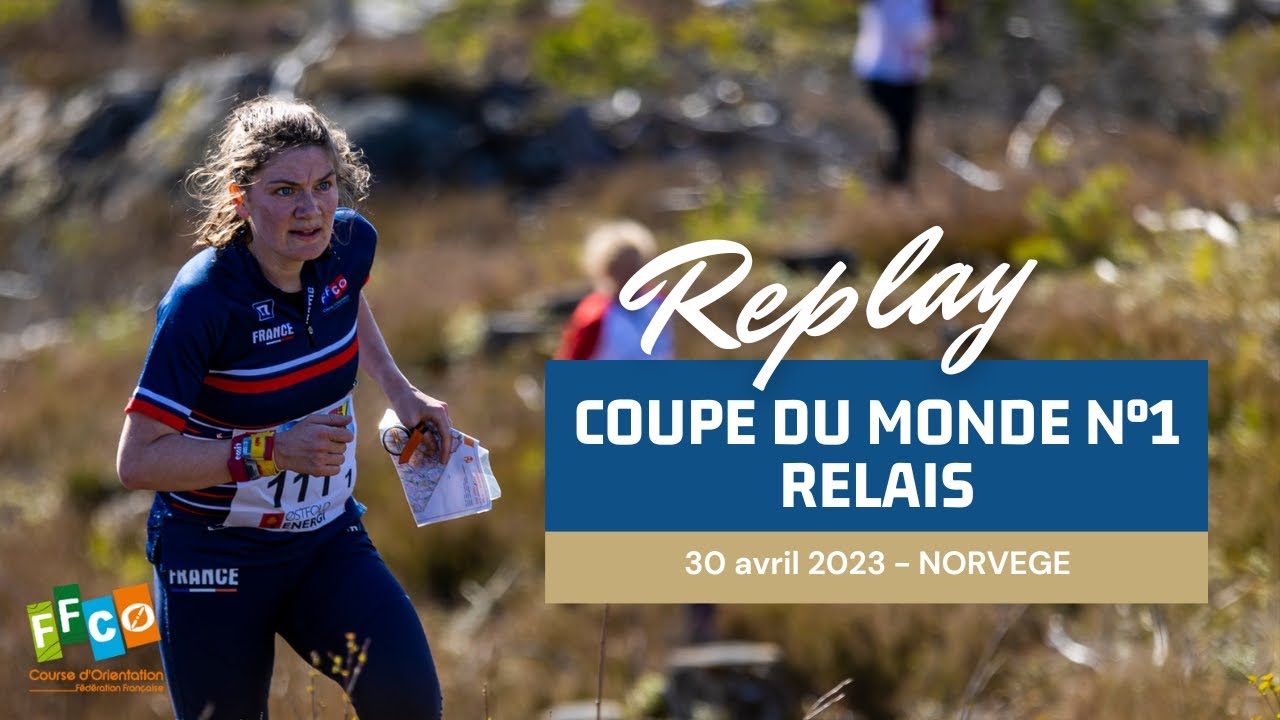 [COURSE D'ORIENTATION] Replay relais coupe du monde n°1 Norvège 2023