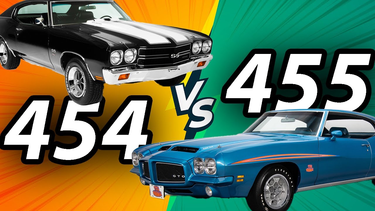 Битва блоков | Big Block Chevy 454 против Pontiac 455