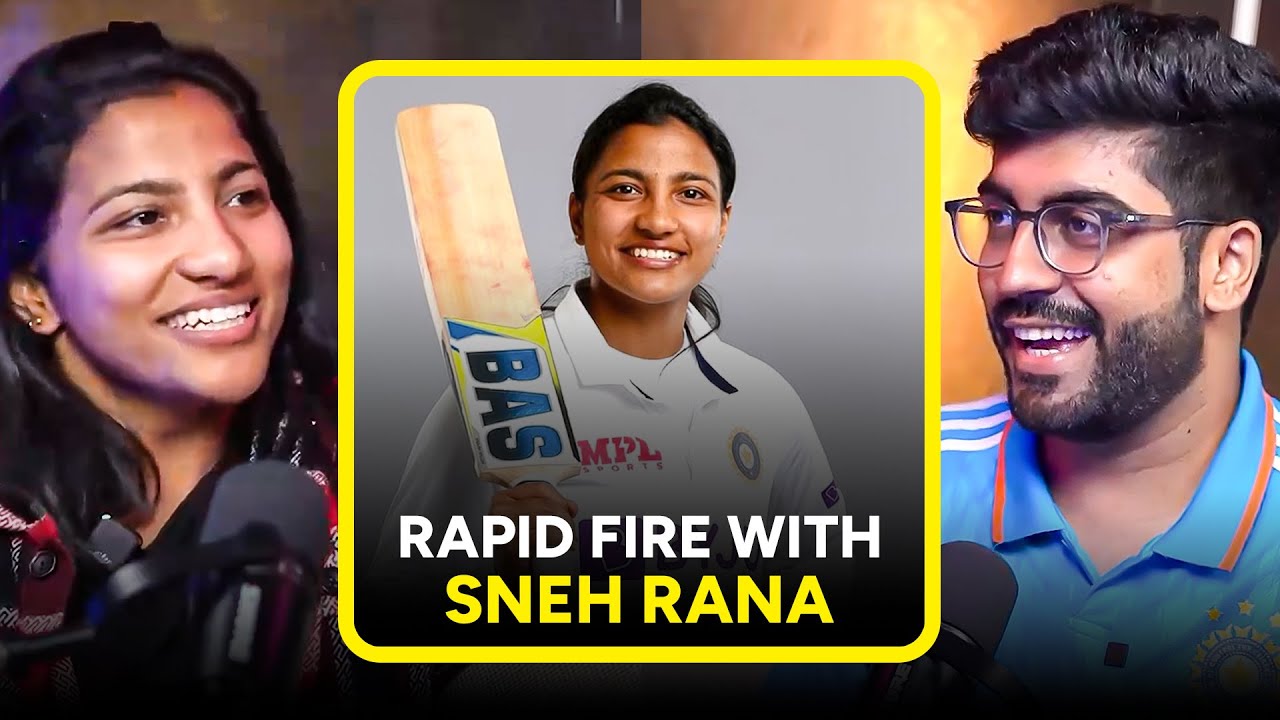 Revealing Team India Players Secrets - Rapid Fire with Indian Cricketer Sneh Rana