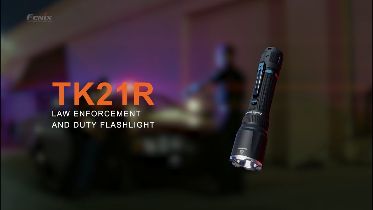 Fenix TK21R:  A compact law enforcement and duty flashlight