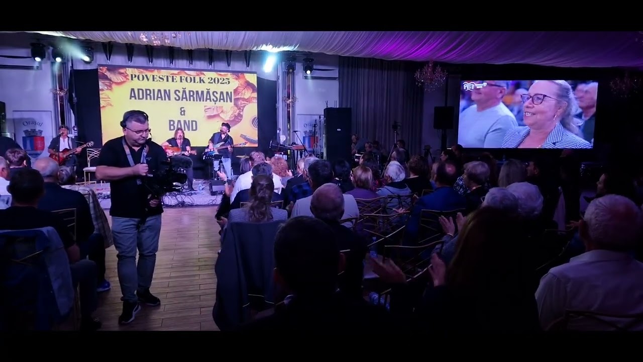 Adrian Sărmășan & Band - live la Festivalul ”Poveste Folk” Târgu Lăpuș 19 Septembrie 2025 - secvențe