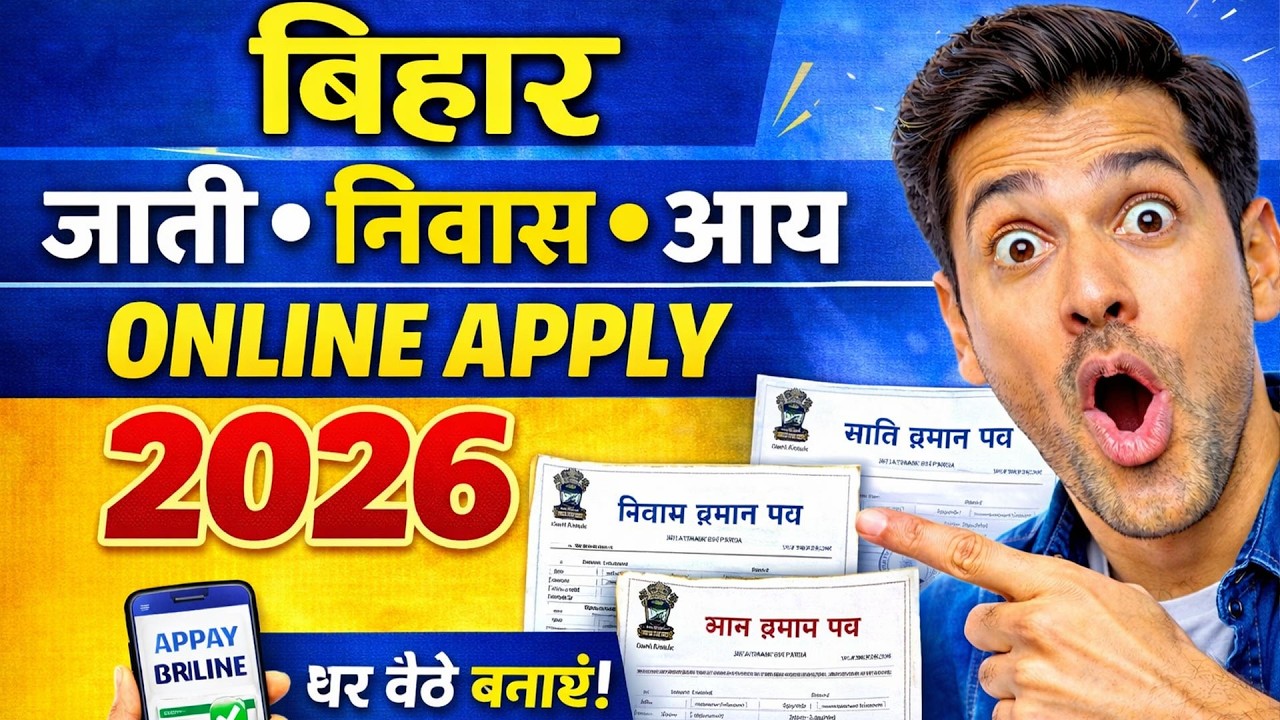 Bihar Jati Niwas Aay Online Apply 2026 | Jati Awasiya Online Kaise Kare | Bihar awasiya online