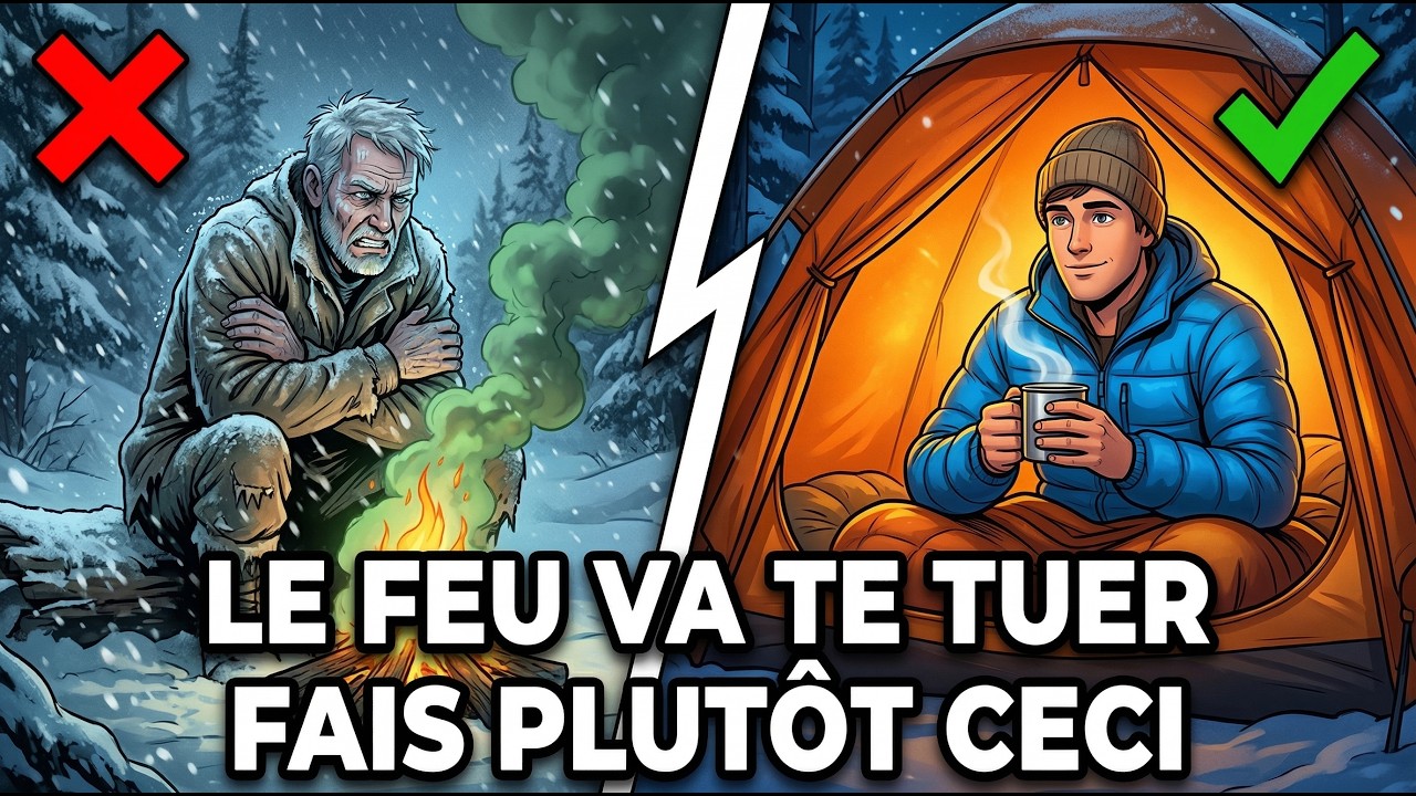Le feu va te tuer — Fais plutôt ceci (survie à -20°C)