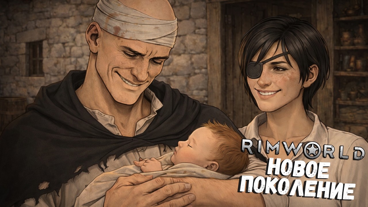 АНТОН СТАЛ ОТЦОМ! RimWorld