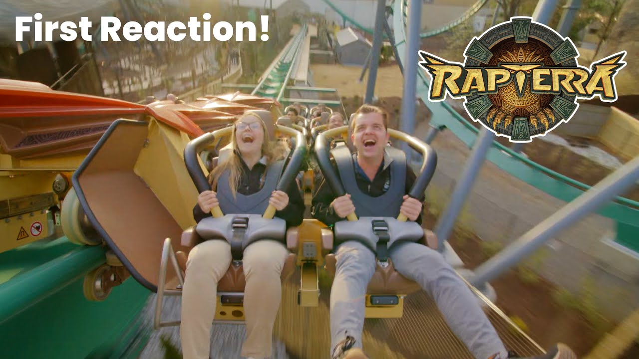 We Rode Rapterra! First Time Reaction to Kings Dominion&rsquo;s New for 2025 Launched Wing Coaster