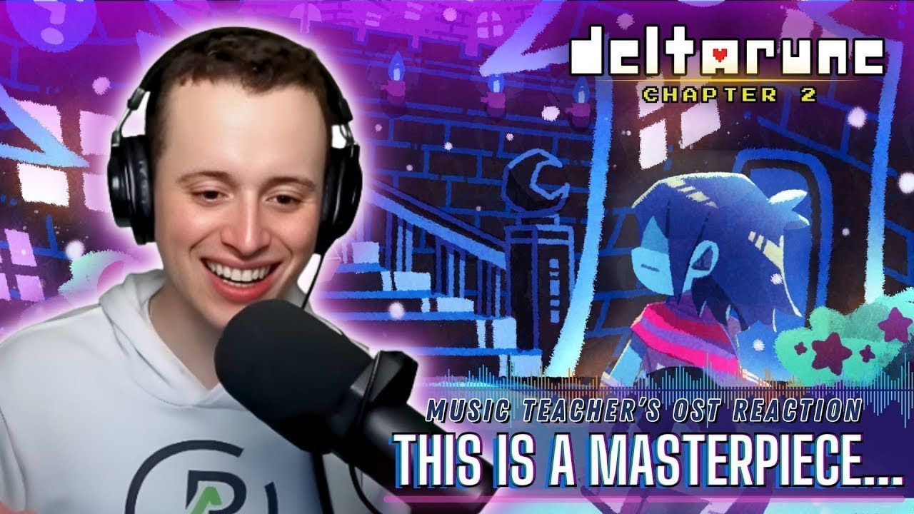 Учитель музыки ОБОЖАЕТ Deltarune 2? Реакция на саундтрек к Deltarune 2!