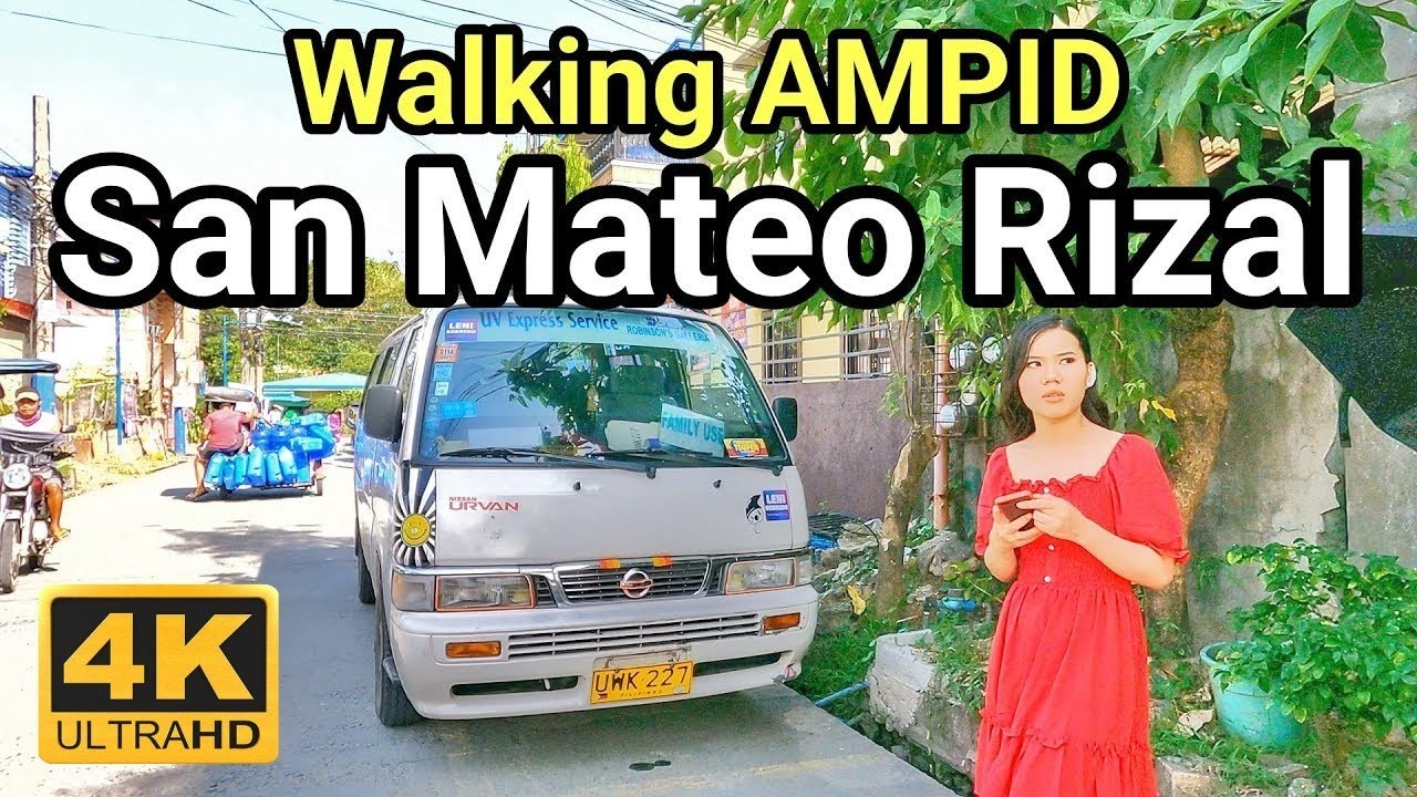 NICE WALK from The Other Side Of SAN MATEO RIZAL Philippines [4K] 🇵🇭