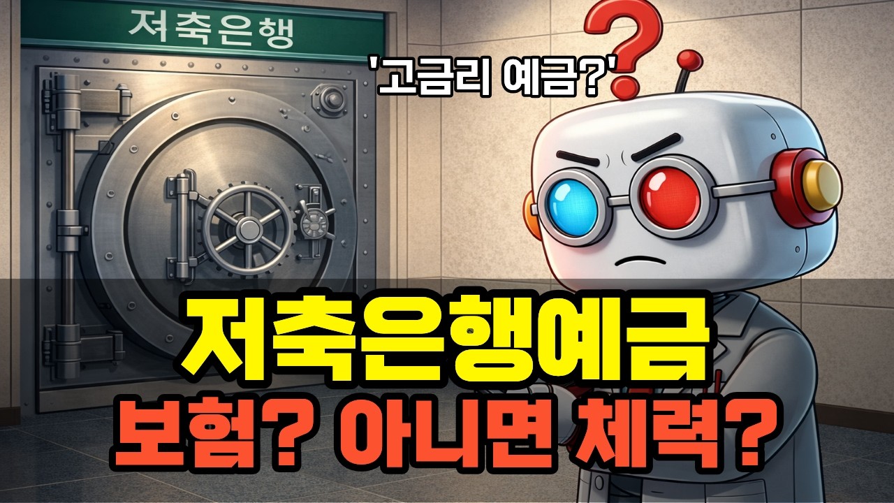 저축은행 1억 맡겼다? 이거 모르면 99% 망합니다. (Feat.예금자보호)