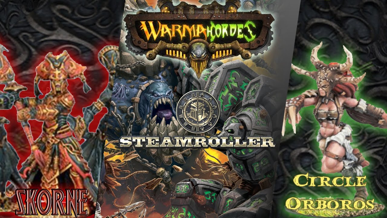 Warmachine & Hordes - Skorne (Makeda3) vs. Circle Orboros (Iona) 2019 Steamroller - Semi Finals