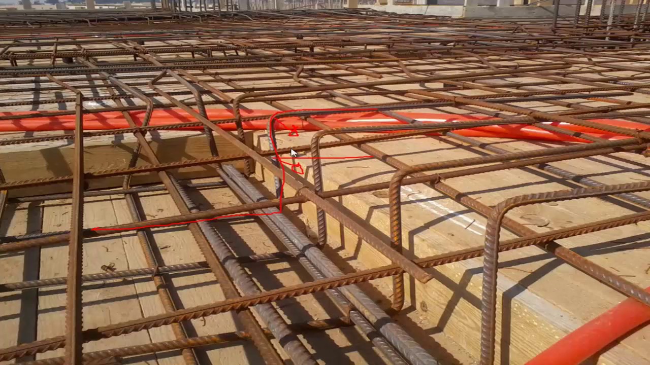 109 حدادة solid slab هبوط الحمام