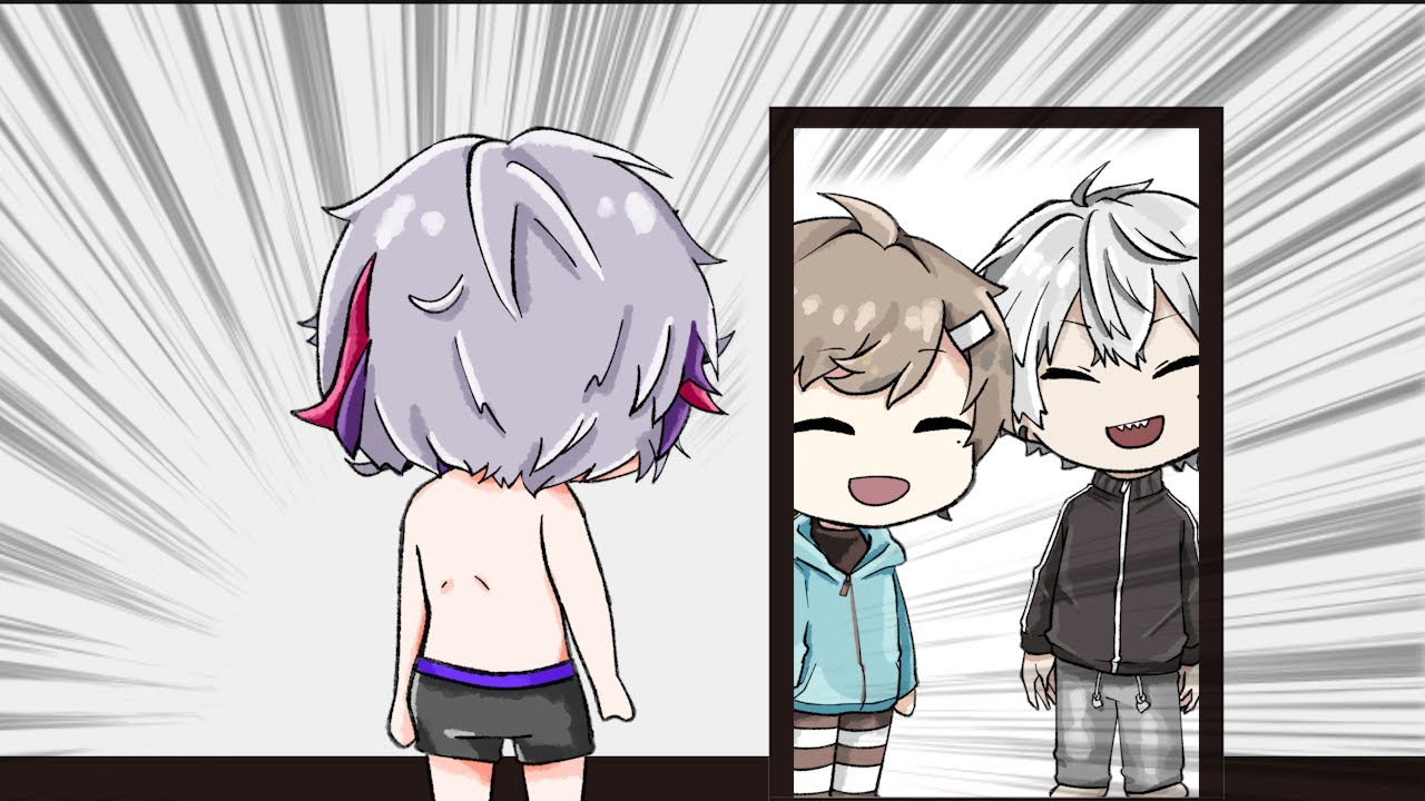 【漫画】オフで会ってマブダチになったふわっちとかなかな【にじさんじ切り抜き・不破湊・葛葉・叶】【マンガ・アニメ・非公式ぷちさんじ・手描き】