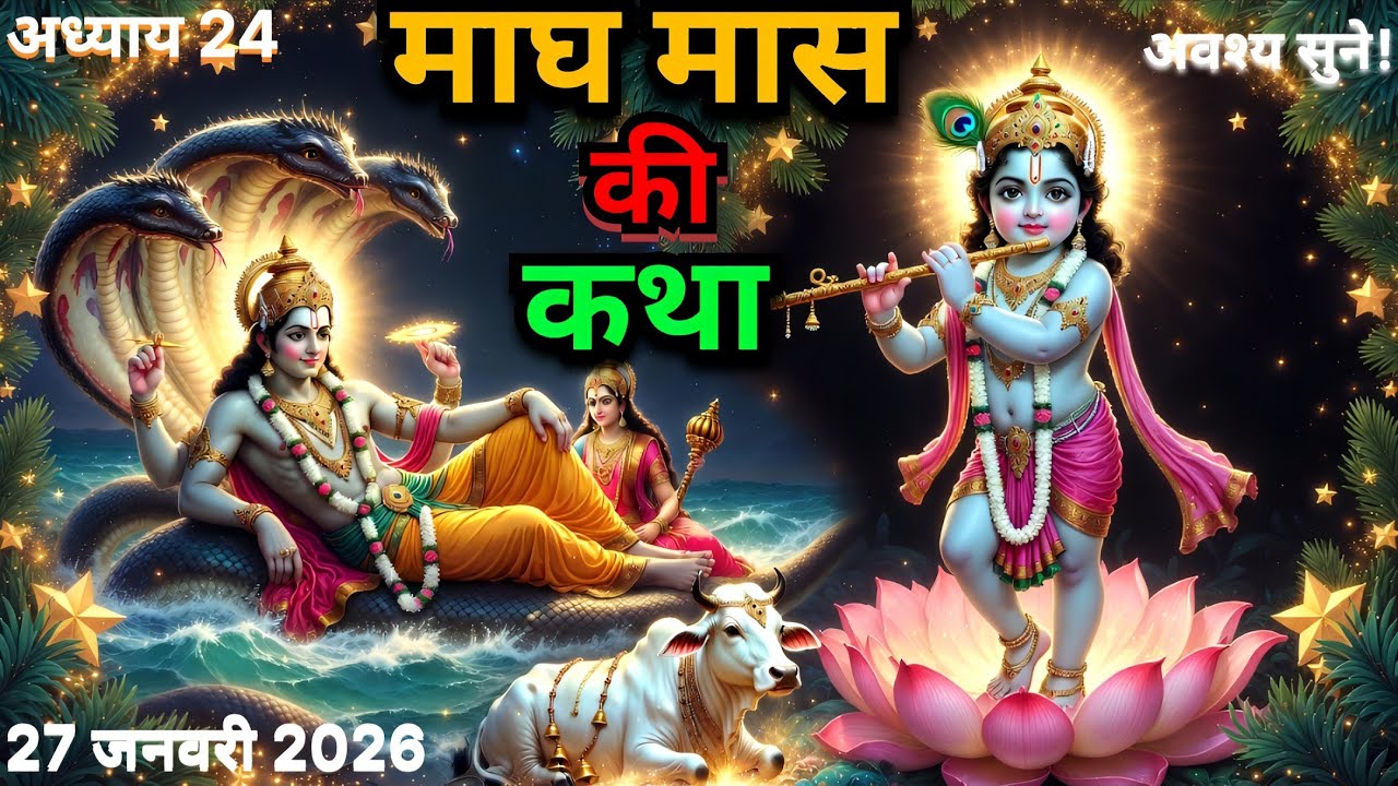 राधे राधे | 27 जनवरी मंगलवार | माघ मास नवमी | देवी दया नित्यनेम कहानी + ध्रुव चरित्र भागवत कथा | 