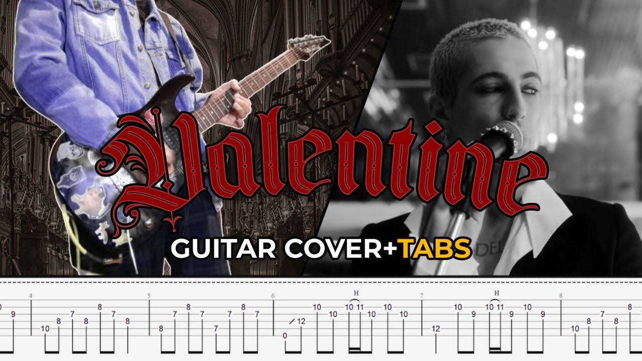 [TABS] VALENTINE - Måneskin GUITAR COVER WITH TABS