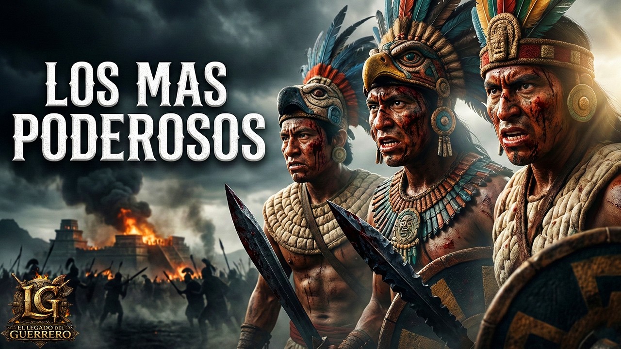 TOP 10 GUERREROS más TEMIDOS de AMÉRICA PREHISPÁNICA