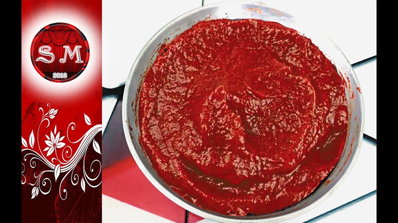 Karışık Biber Domates Salçası Nasıl Yapılır