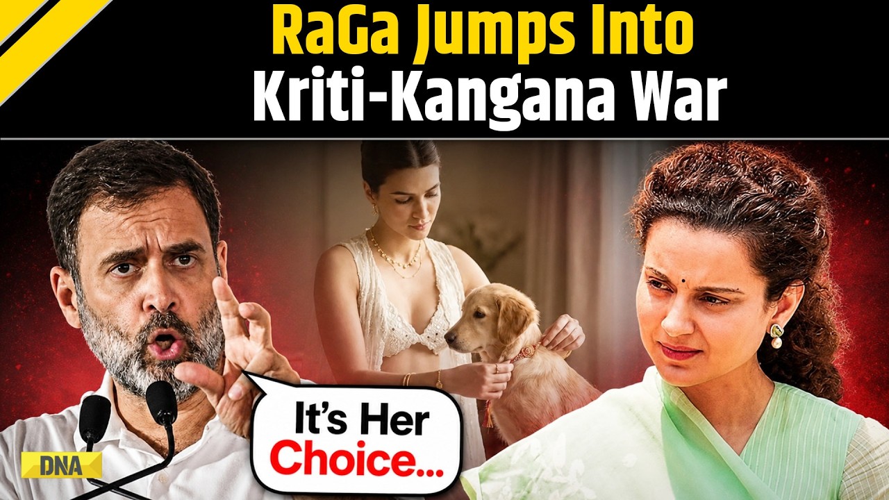 Kriti Sanon Rakhi Ad: 'It's Her Choice...' Rahul Gandhi Comes Out In Support Of Kriti, Slams Kangana