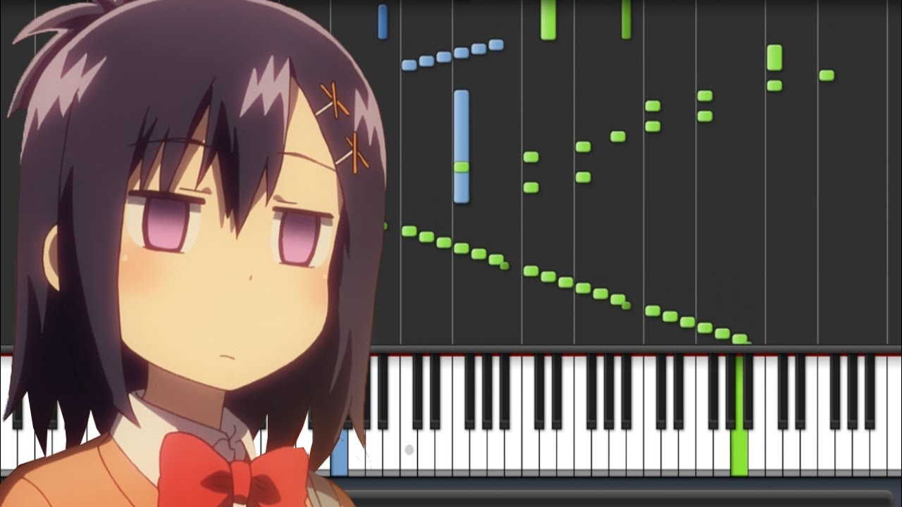 Gabriel Drop Kick - Gabriel DropOut [ガヴリールドロップアウト] OP (Piano Synthesia + Sheet)