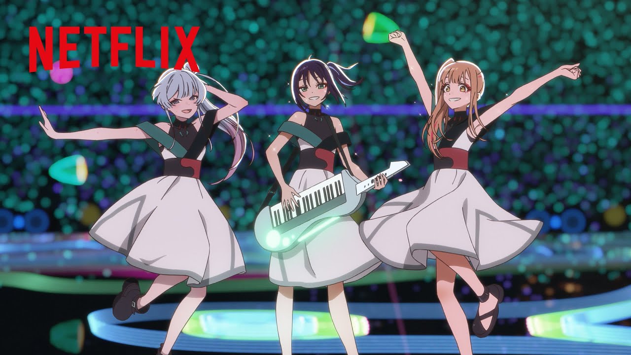 Lyric Video -「Ex-Otogibanashi(Anime ver.)」かぐや(CV 夏吉ゆうこ) 月見ヤチヨ(CV 早見沙織) | 超かぐや姫！ | Netflix Japan