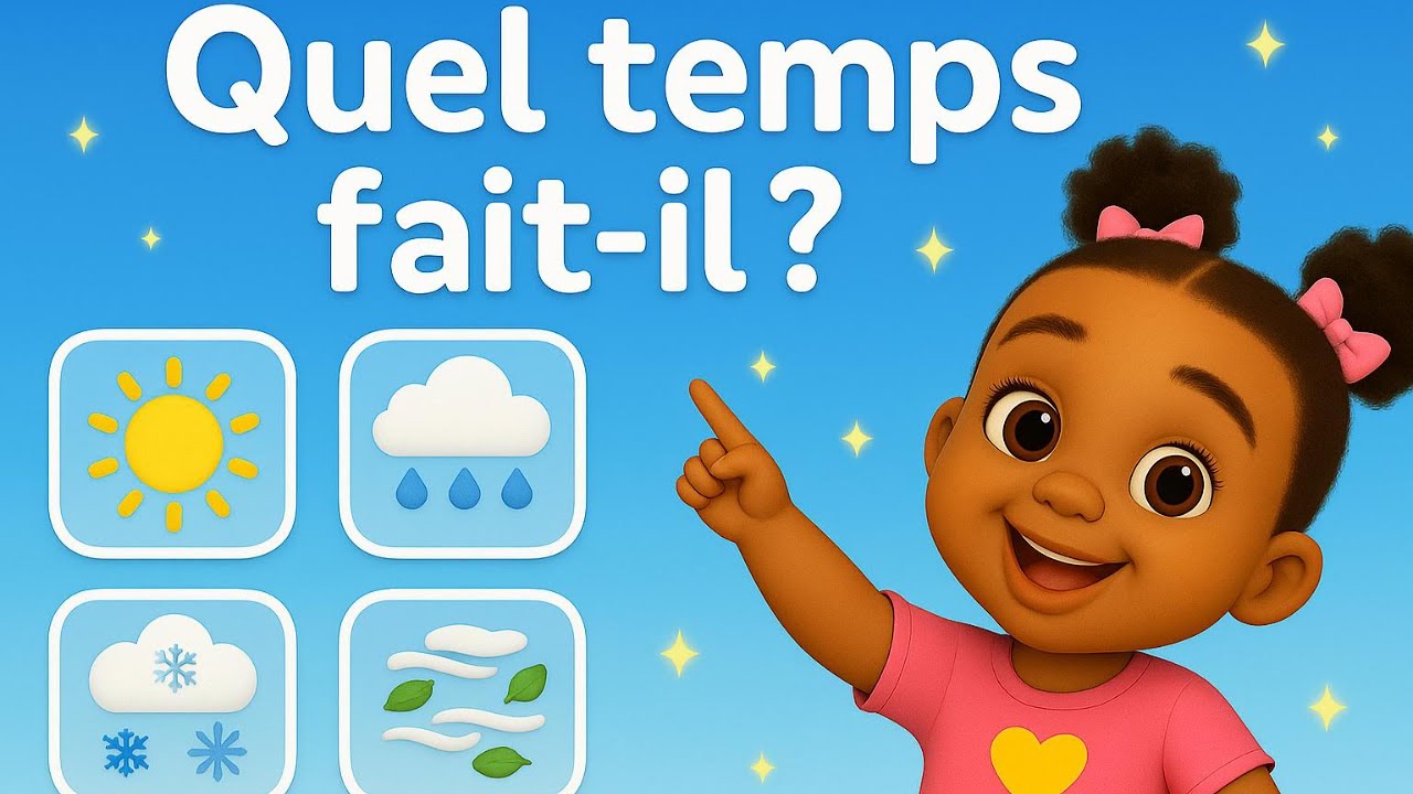 Quel temps fait-il ? – Chanson éducative pour enfants | L'île des Petits TV