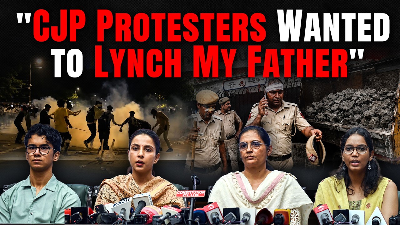CJP Protest - Delhi Police Family Members Make Heartbreaking Revelations