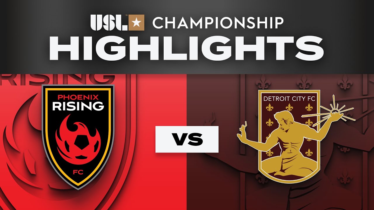 4.12.2025 | Phoenix Rising FC vs. Detroit City FC - Game Highlights